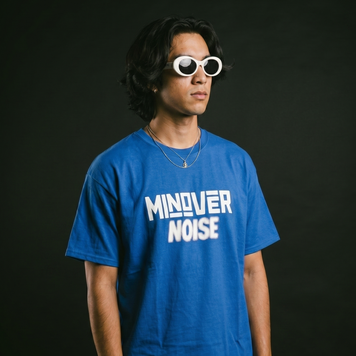 [Royal] Mind Over Noise tee gallery image 2 - MNDFRME